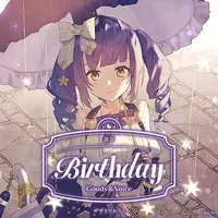 Shizuka Rin - Character Card - Stickers - Acrylic Art Plate - Birthday Merch Complete Set - Acrylic Block - Acrylic Key Chain - NIJISANJI Petit - Nijisanji