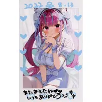 Minato Aqua - Character Card - hololive