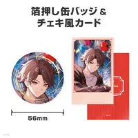 Saegusa Akina - Character Card - Badge - NIJISANJI Petit - Nijisanji