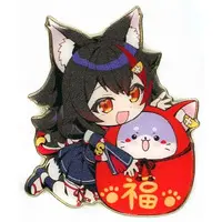 Ookami Mio - Badge - Pin - hololive production official shop in Osaka Umeda - hololive