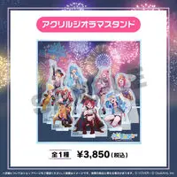 9th Anniversary Fireworks ~Blooming Dreams Acrylic stand