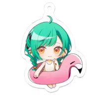 Orimu Riche - Key Chain - Acrylic Key Chain - VTuber Size-50mm