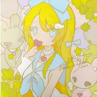 Emu Alice - Hand-signed - Canvas Board - VTuber