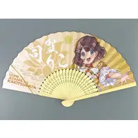 Shiga Riko - Japanese fan (Sensu) - Izure Ayame ka Kakitsubata