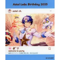 Astel Leda - HOLOSTARS (アステル・レダ(ブルー) 「バーチャルYouTuber ホロスターズ アステル・レダ 誕生日記念 2025 これまでの歩みをランダムアクリルカード」)