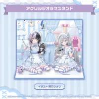 Vestia Zeta & Shiori Novella - Acrylic stand - Acrylic Diorama Stand - Advent