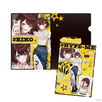 Shiga Riko - Plastic Folder - Stationery - Poster - #HYPE-ME - Nijisanji