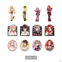 Nijisanji - Stickers - #HYPE-ME - Makaino Ririmu & Lain Paterson & Igarashi Rika & Shiga Riko (Random Item)