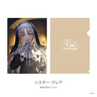 Sister Claire - Plastic Folder - Stationery - Nijisanji