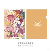 Shiina Yuika & Sasaki Saku - Plastic Folder - Stationery - Nijisanji
