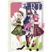 hololive English - Airani Iofifteen & Ninomae Ina'nis & Raora Panthera (アイラニ・イオフィフティーン＆一伊那尓栖＆ラオーラ・パンテーラ ブロマイド 「バーチャルYouTuber ホロライブ ホロライブプロダクション ART JAM!!!フェア in animate」 対象商品購入特典)