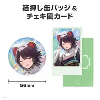 Inui Toko - NIJISANJI Petit - Character Card - Badge - Nijisanji