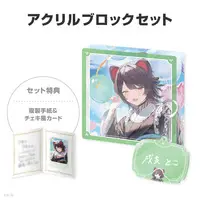 Inui Toko - Character Card - Key Chain - NIJISANJI Petit - Acrylic Block - Nijisanji