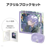 Hoshirube Sho - Character Card - Key Chain - NIJISANJI Petit - Acrylic Block - Nijisanji