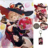 Nui Sociere - Acrylic Key Chain - Badge - Tapestry - Acrylic Art Plate - Birthday Merch Complete Set - Nijisanji
