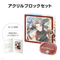 Ryoma Barrenwort - Character Card - Key Chain - NIJISANJI Petit - Acrylic Block - Nijisanji