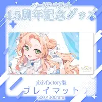 Hermia Odette - Trading Card Supplies - Desk Mat - VTuber