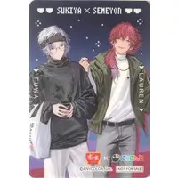 Lauren Iroas & Fuwa Minato - Character Card - Nijisanji