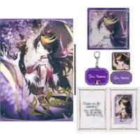 Shu Yamino - Birthday Merch Complete Set - Acrylic Art Plate - Acrylic Block - NIJISANJI Petit - Character Card - Key Chain - Stickers - Nijisanji