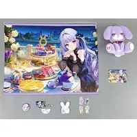 Tosaki Mimi - Tapestry - Acrylic stand - Stickers - Badge - Postcard - Plush - Birthday Merch Complete Set - Key Chain - VSPO!