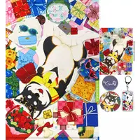Kuroi Shiba - Acrylic Key Chain - Badge - Tapestry - Acrylic Art Plate - Birthday Merch Complete Set - Nijisanji
