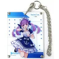 Minato Aqua - Acrylic Card Holder - Key Chain - Gen 2