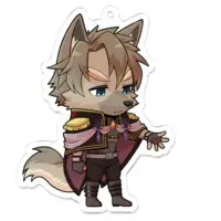 Isuzu Kyo - Acrylic Key Chain - Key Chain - VTuber Size-70 x 70 (mm)
