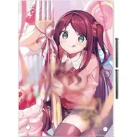 Akabane Youko - Acrylic Art Plate - Acrylic stand - Nijisanji