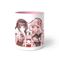Sakuragi Koebi - Mug - Tableware - Tumbler, Glass - VTuber Size-D 8cm H 9.5cm