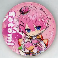 Satomi - Badge - Strawberry Prince