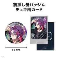 Watarai Hibari - NIJISANJI Petit - Character Card - Badge - Nijisanji