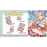 Lia Biscotti - Complete Set - Acrylic stand - Stickers - Badge - Plastic Folder - Stationery - VTuber