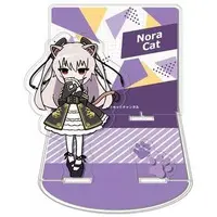 Nora Cat - Acrylic Diorama Stand - Acrylic stand - VTuber