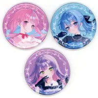 Gen 2 - Badge - Hoshimachi Suisei & Minato Aqua & Tokoyami Towa