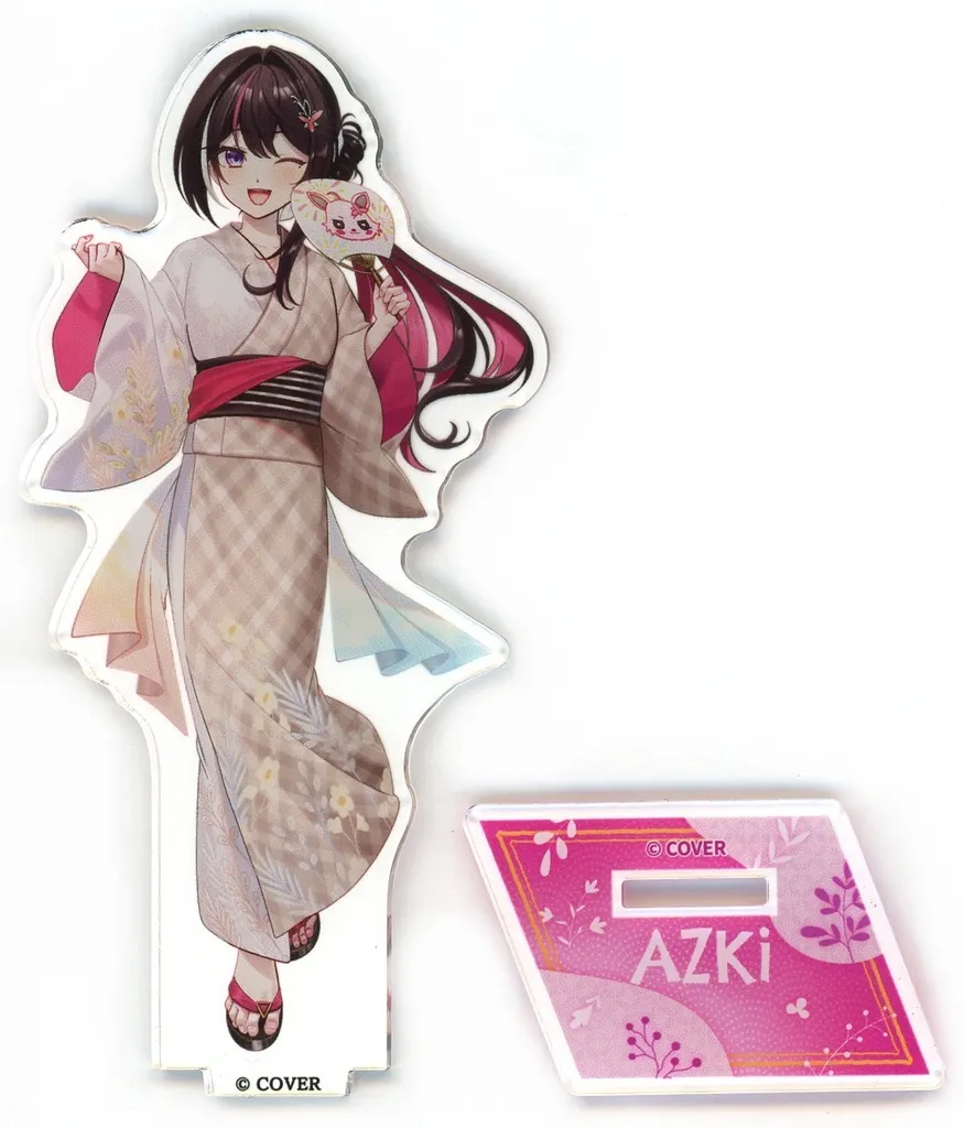 AZKi - Acrylic stand - Gen 0 (AZKi 等身アクリルスタンド 浴衣ver