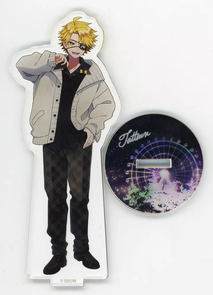 Tattsun - Acrylic stand - Colorful Peach (たっつん アクリル