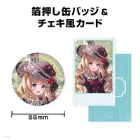 Eli Conifer - NIJISANJI Petit - Character Card - Badge - Nijisanji