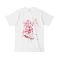  (月羽るみんVtuber　Ｔシャツ Tシャツ - L - 白)