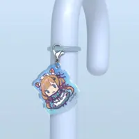  (エリー・コニファー はじめてのオリジナルめじるしチャーム（オーロラ）【全4種】 A. ミニコニ いつものメイド服Charm)