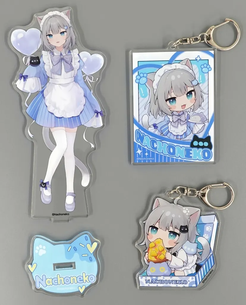 Amashiro Natsuki - Acrylic Key Chain - Key Chain - Acrylic stand - Crazy Raccoon