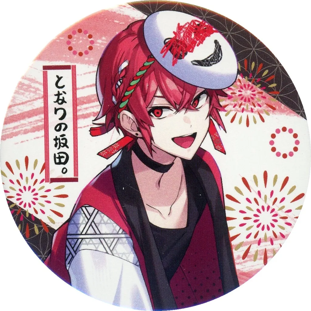 (T:24) あほの坂田。缶バッジ となりの坂田 Aho no Sakata - Badge - UraShimaSakataSen (USSS) (となりの坂田