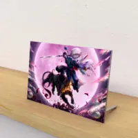 Yuzan - Acrylic Art Plate - VTuber Size-100mm