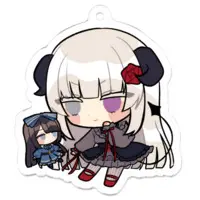 Library (Character) - Acrylic Key Chain - Key Chain - VTuber Size-50mm 