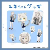 Hukinoha Mimoza - Badge - Key Chain - Acrylic stand - Acrylic Key Chain - Stickers - VTuber