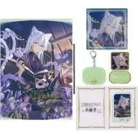 Shibuya Hajime - Birthday Merch Complete Set - Acrylic Art Plate - Acrylic Block - NIJISANJI Petit - Character Card - Stickers - Key Chain - Nijisanji