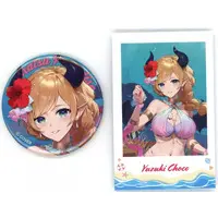 Yuzuki Choco - holonatsu Paradise Merch vol.2 - Character Card - Badge - Gen 2