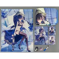Ichinose Uruha - Ballpoint Pen - Stationery - Key Chain - Badge - Tapestry - Blanket - Plastic Folder - Birthday Merch Complete Set - Postcard - VSPO!