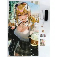 Kaminari Qpi - Complete Set - Accessory - Key Chain - Necklace - Character Card - Acrylic Key Chain - Postcard - Towels - VSPO!