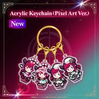 IRyS - Promise (【2次販売】IRyS 1st Concert “HOPE ||: Beyond the Stars”ライブグッズ Acrylic Keychain (Pixel Art Ver.))