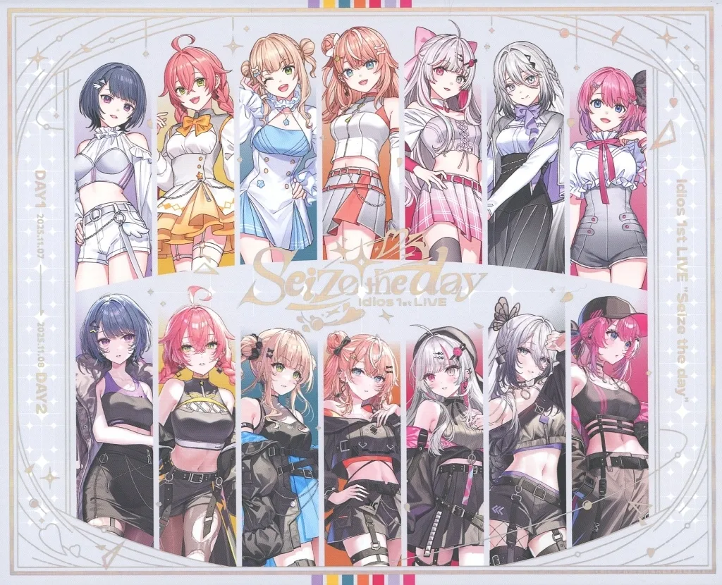 Idios - Case - Booklet - Stickers - Blu-ray - Character Card